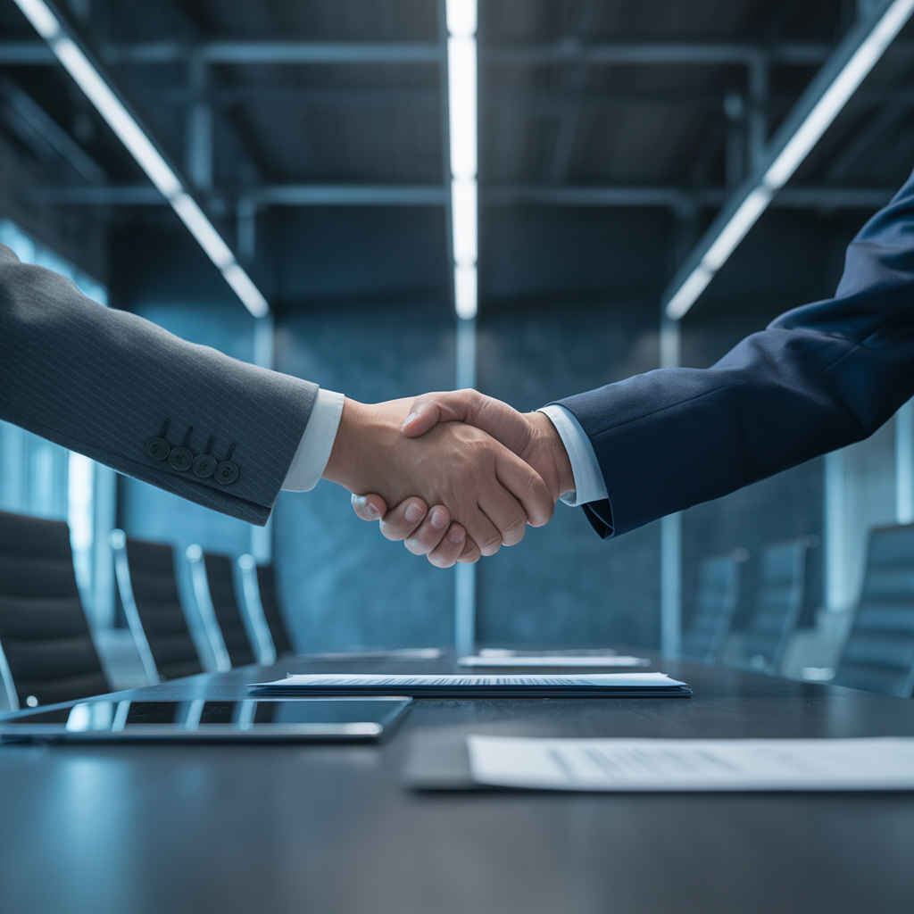 Vendor Contract Management Illustration